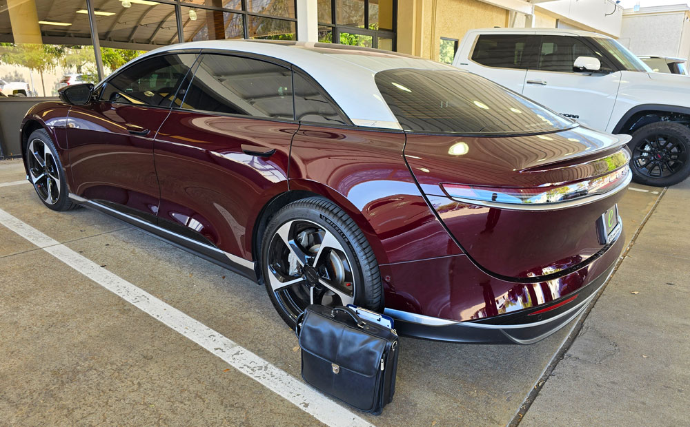 hybrid vehicle and EV pre-purchase inspection - Lucid