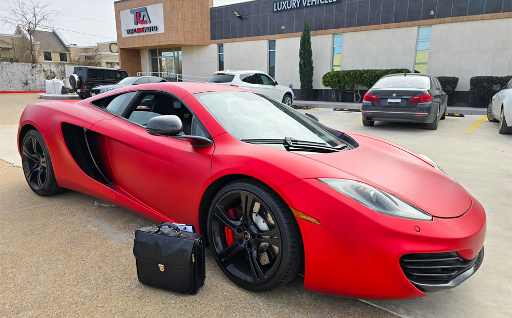 super car pre-purchase inspections - McLaren mp4-12c
