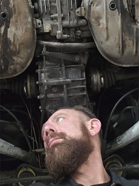 classic import car inspection by drewmotive